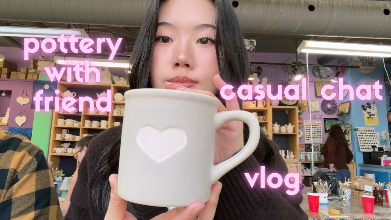 Pottery Studio with Friend and Chat | Ichiran, Emiru and 