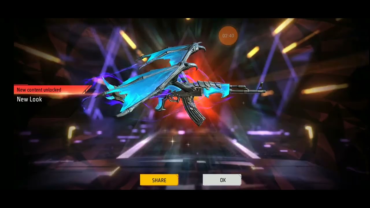 MONU FF King Yt with 3 level AK47 subscribe me 