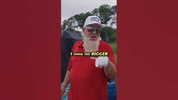 Is BIGGER always BETTER? 👀 Grip advice from John Daly ⛳️ #golf #golftips