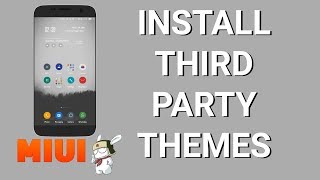 Install THIRD PARTY themes on MIUI 8 Redmi Note 4 -[NO ROOT] screenshot 2