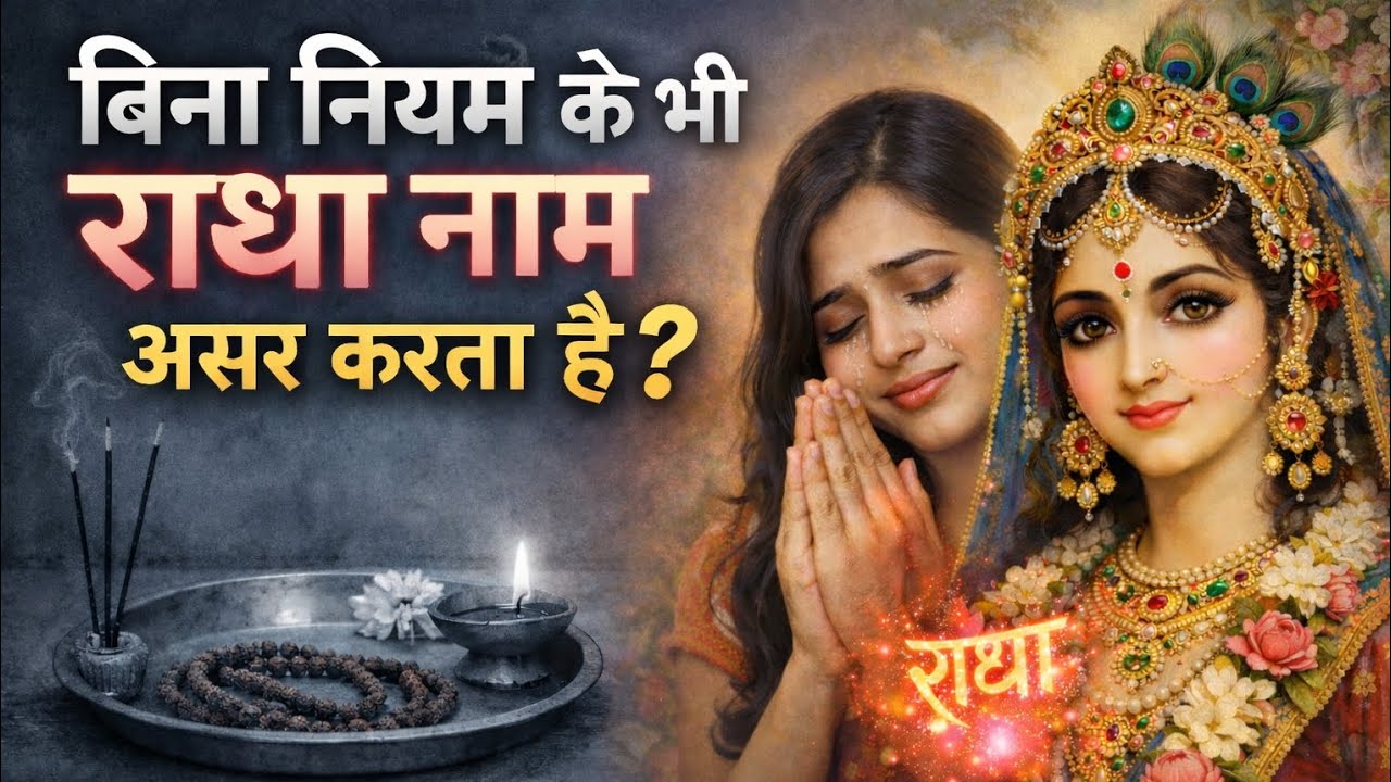 क्या राधा नाम जप बिना नियम के भी फल देता है? सच्चाई जानकर हैरान हो जाओगे @Sohnikudi1111 