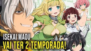 Anunciada temporada 2 de Isekai Maou por novo estúdio