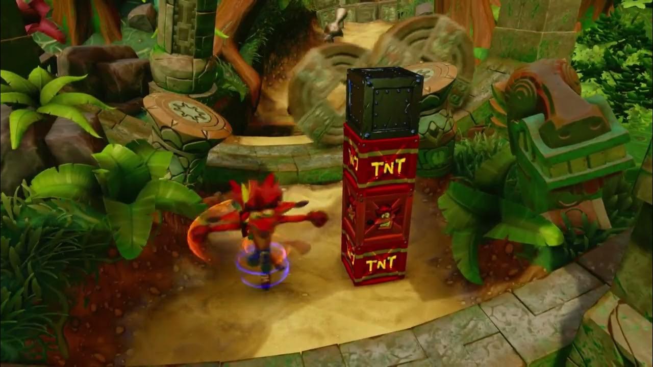 Crash Bandicoot 1 Level 2 Jungle Rollers YouTube