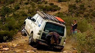 4X4 Off Road Rugged Flinders Rangers Mitsubishi Pajero Feat Patrol Y62 Drone Footage