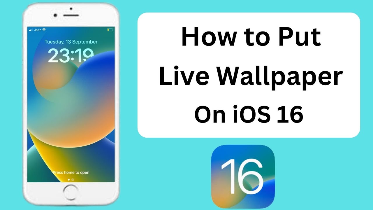 How To Set Live Wallpaper On Iphone Ios 16 | Put Live Wallpaper On Ios 16 -  Youtube