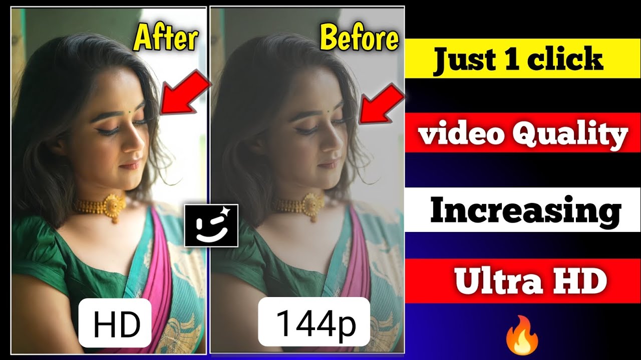 Normal Videois Normal video increasing to Ultra HD video Editing in Telugu || convert ...