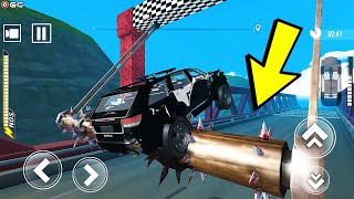 Impossible Track Speed Bump, Police Car "New Car Driving Games" Deadly Race Android GamePlay #4 screenshot 3