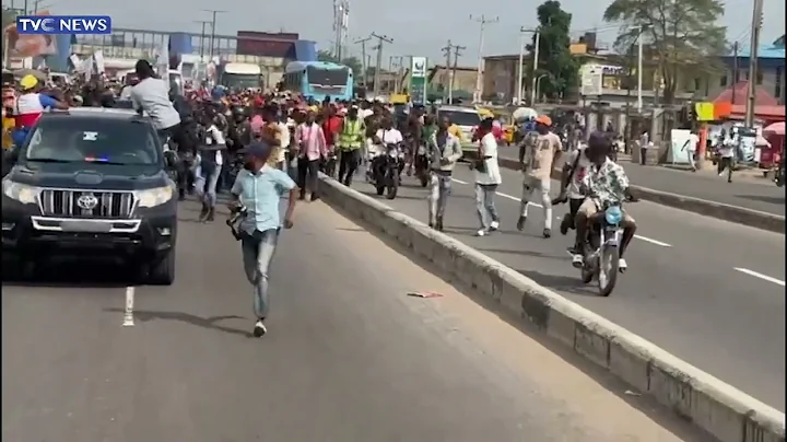 (TRENDING) Sanwo-Olu Ends Campaign With Road Show In Alimosho
