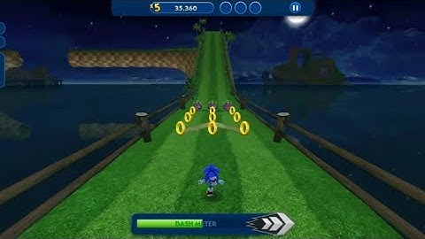 Sonic Dash in FULLSCREEN Android Gameplay | Android GamePlay - Games Download - Game Download