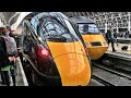 The VERY FIRST GWR Class 800 Hitachi Super Express Train! Monday 16th October 2017