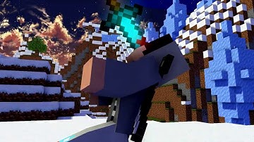 #74 Intro minecraft Mine-imator template (By MinySor)