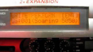 Roland XV-5050 Sound Module Putting in Multitimbral Mode