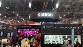 NAB Show 2024: Canon's Staff Gives Tour of New Lenses, Multi-Camera Control App, Free Viewpoint