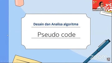 DAA A TM Minggu 1 Kontrak Kuliah + Pseudo Code
