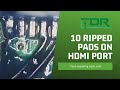 PS4 HDMI Port Repair - 10 Ripped Pads - Soldering Traces