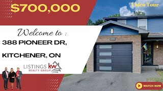 388 Pioneer Drive, Kitchener ON. Kitchener Waterloo Real Estate