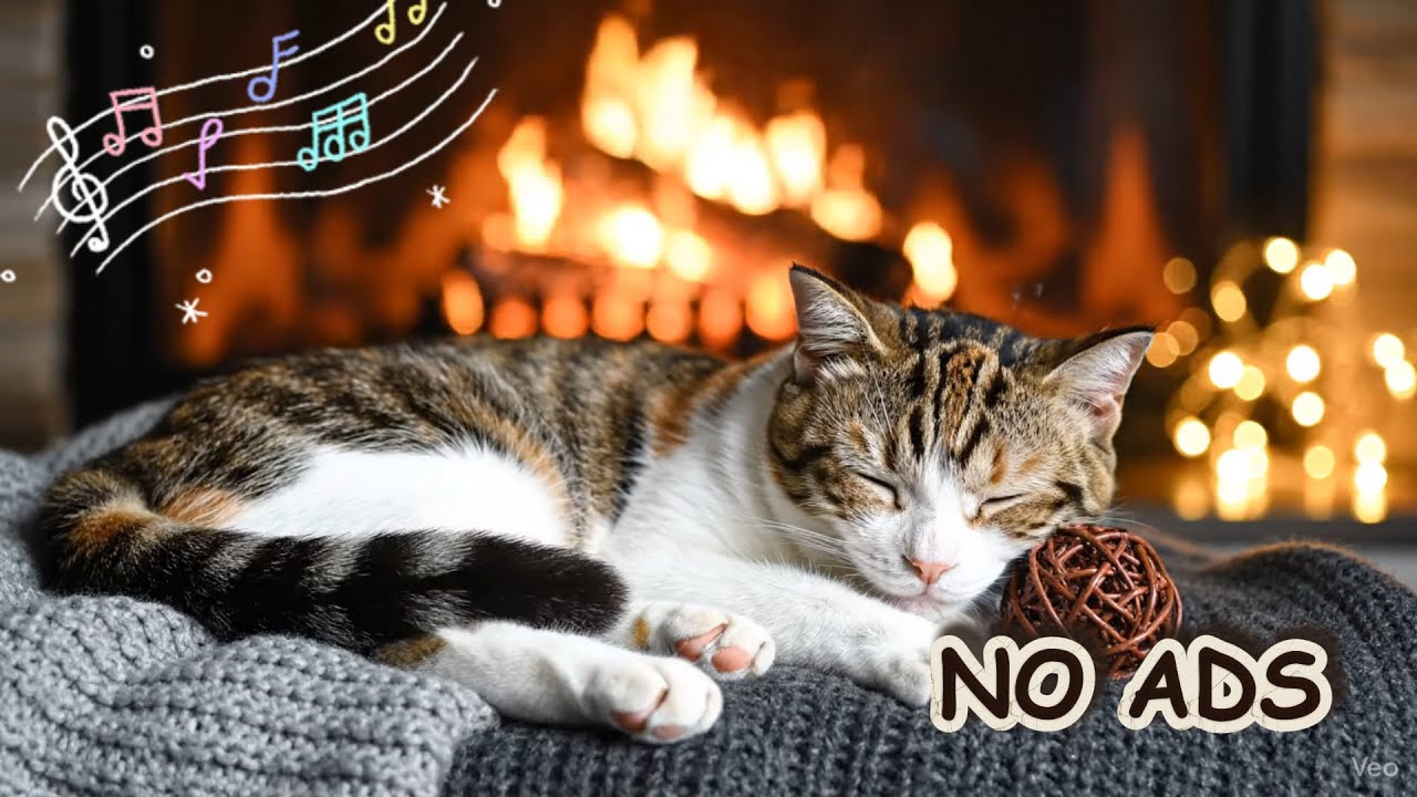 Relaxation Music For Cats 😺 Calm Sleep Sounds for Comfort, Safety and Deep Sleep