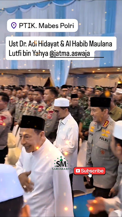 HABIB LUTHFI ❤️ USTADZ ADI HIDAYAT #shorts #hutbhayangkara #ustadzadihidayat #habibluthfi