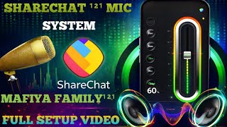 Sharechat 121 new mic oll setting vibeo