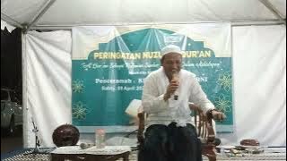 KH. UWAIS AL-QORNI.. Peringatan Nuzulul Qur'an 17 Ramadhan 1444H. Kp. Sangiang