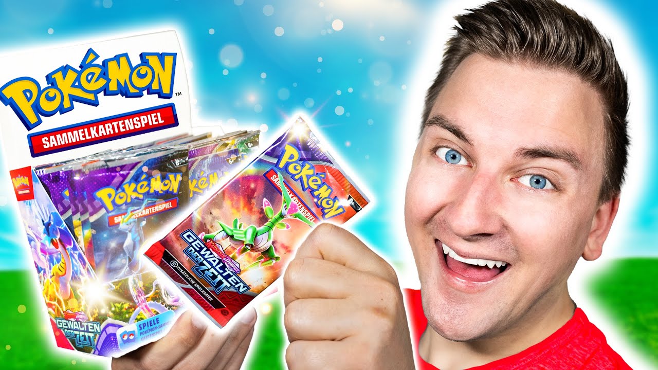Ich öffne mein ERSTES Gewalten der Zeit DISPLAY 🔥 | Pokémon Booster Opening