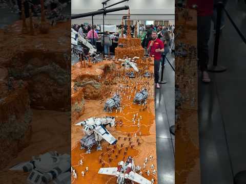 Huge LEGO Star Wars Geonosis by @SolidBrixStudios