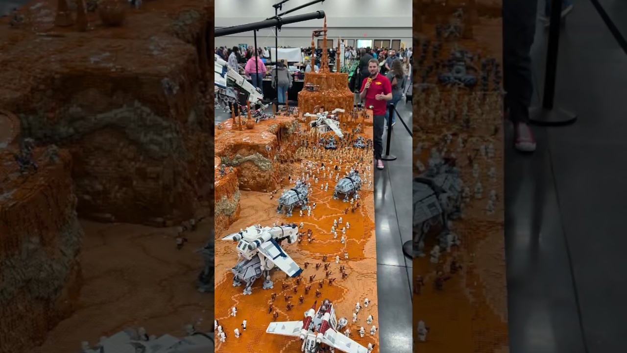 Huge LEGO Star Wars Geonosis by 