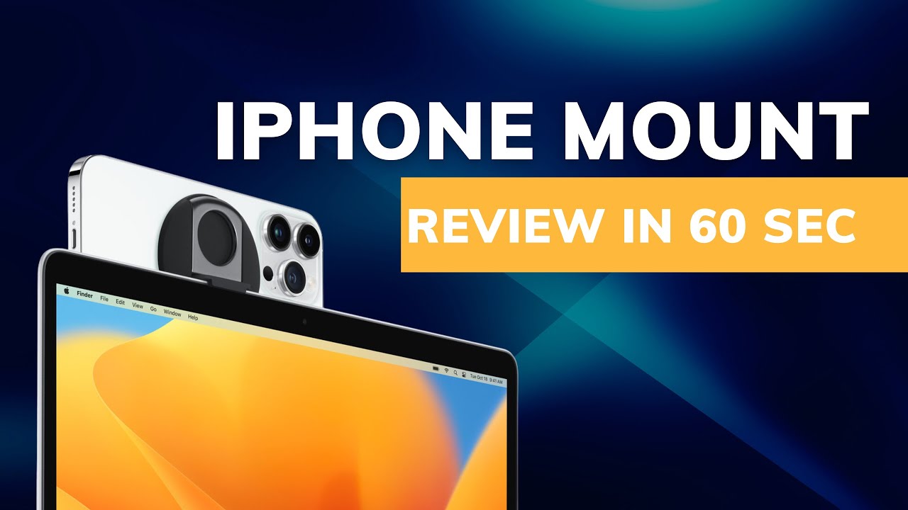 Belkin MagSafe iPhone mount Review in 60 seconds