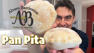 Pan Pita - La Mejor Receta para hacer pan Árabe en casa - Alvaro Barrientos Montero