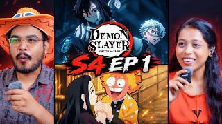 Demon Slayer Season 4 Ep 1 Reaction 🔥 HASHIRA TRAINING ARC BEGINS!
