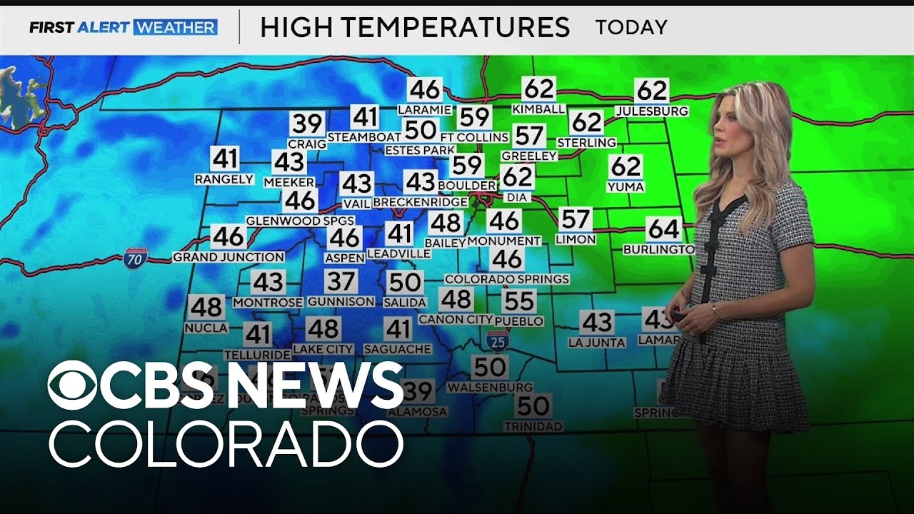 Warm and dry pattern settles in for Denver and all of Colorado - YouTube