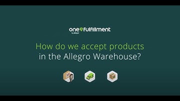 How do we accept products in Allegro Warehouse?