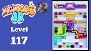 Meowscape 3D Hard level 117  solution and walkthrough 