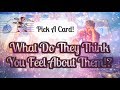 WHAT DO THEY THINK YOU FEEL ABOUT THEM? *PICK A CARD* WHY? & WHAT WILL THEY DO NEXT?