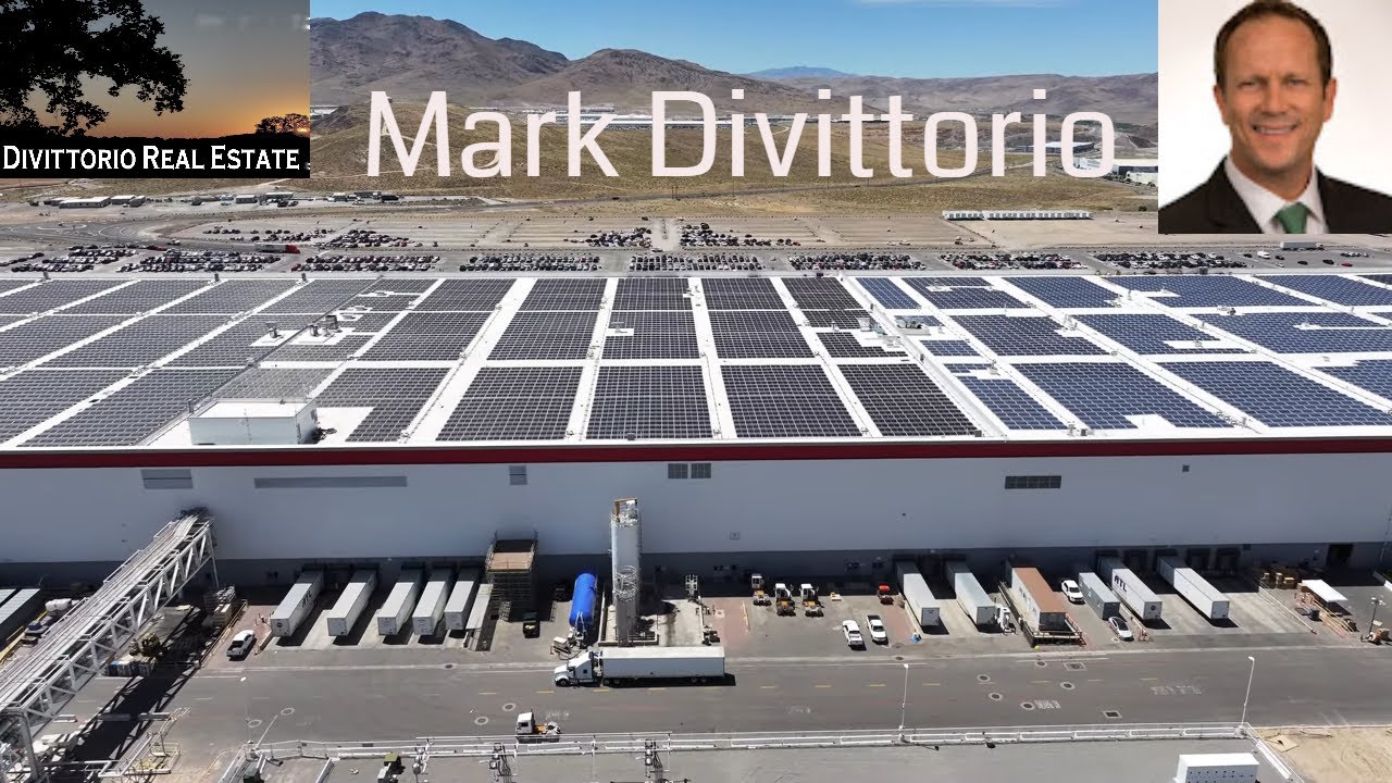 Tesla Giga Nevada, 1 Electric Ave, Sparks, NV 89437 Aerial Video by Realtor Mark Divittorio, Listing