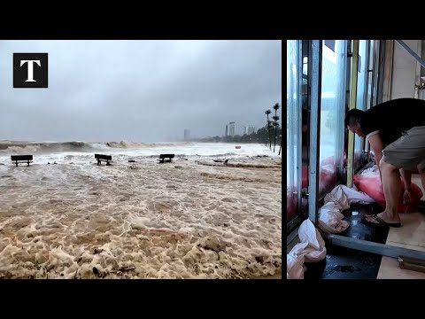 It S Terrifying Vietnam Braces For Typhoon Kajiki