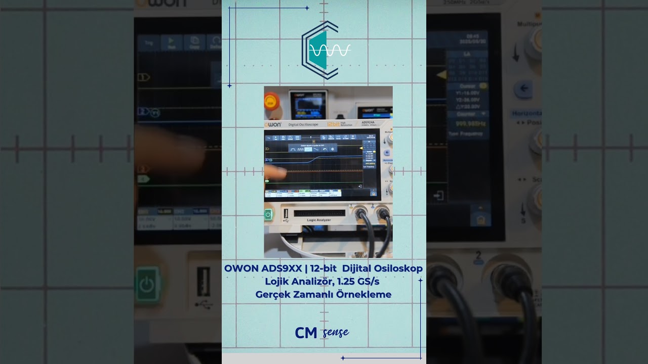 OWON Osiloskoplar – Hızlı ve Hassas Dalga Analizi