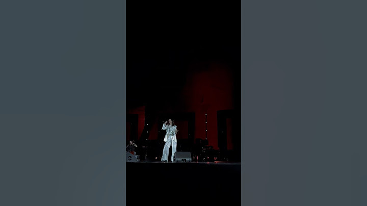 Giorgia canta il nuovo singolo "L'unica" alle Terme di Caracalla