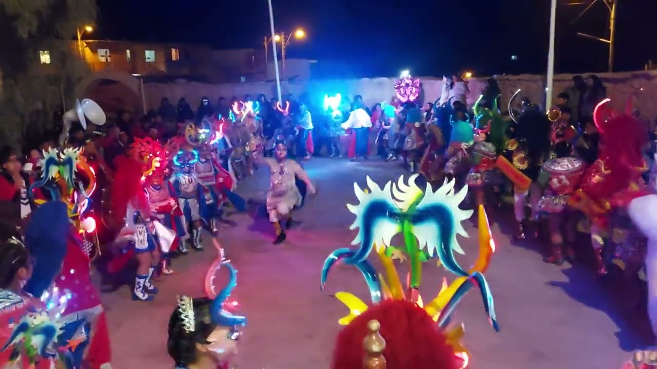 fraternidad diablada ciervos de la candelaria (dia 2 ) Caspana 2023