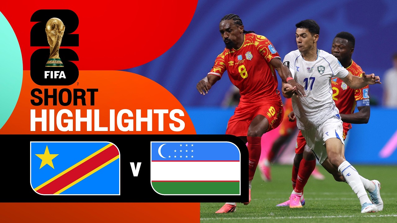 [Highlight] FIFA World Cup 2026 : Congo DR vs Uzbekistan (28-06-69)