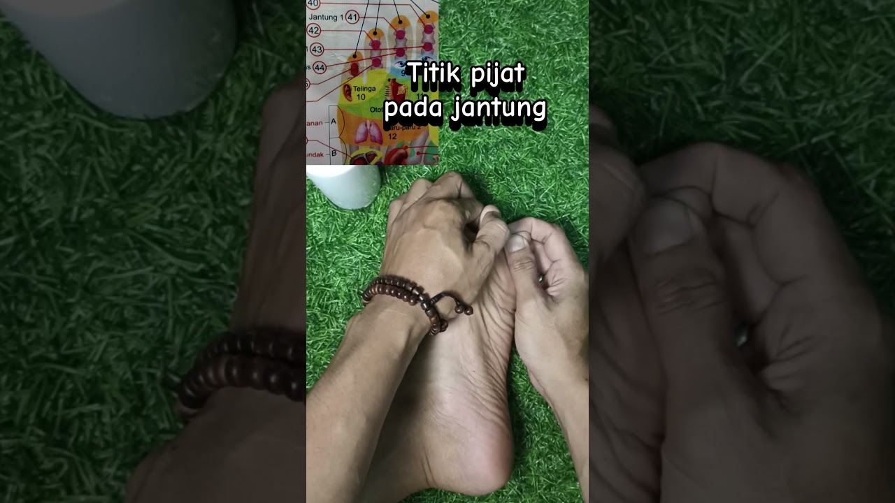 Titik pijat refleksi untuk sakit jantung 