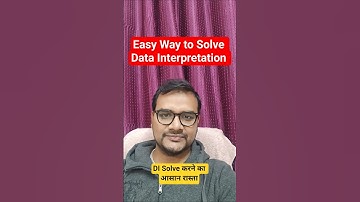 Solve Any DI in 5 Minutes in Easy Way #shorts #ugcnet #ugcnetpaper1 #datainterpretation #ugcnet2025