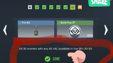 Call of duty mobile Kill 30 enemies with any AS VAL