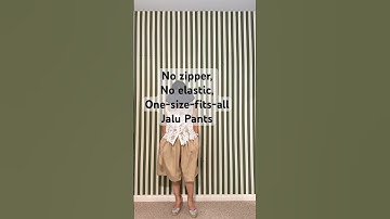 Have you seen this simple pants? #sewingpattern #jalupants #patterntutorial