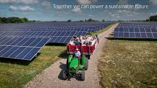 Touring Lapeer Solar Park | DTE Energy