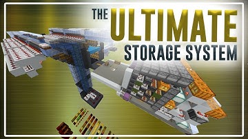 The Ultimate Automatic Storage System | Vanilla Minecraft 1.13-1.15