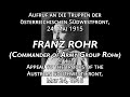 Franz Rohr – Appeal to the troops of the Austrian Southwest Front, May 24, 1915 [English subtitles]