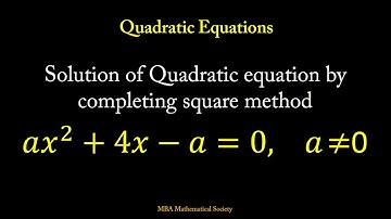 Exercise 1.1 | Q.3 part (ii) Solution of quadratic equation by completing square method | Class 10th