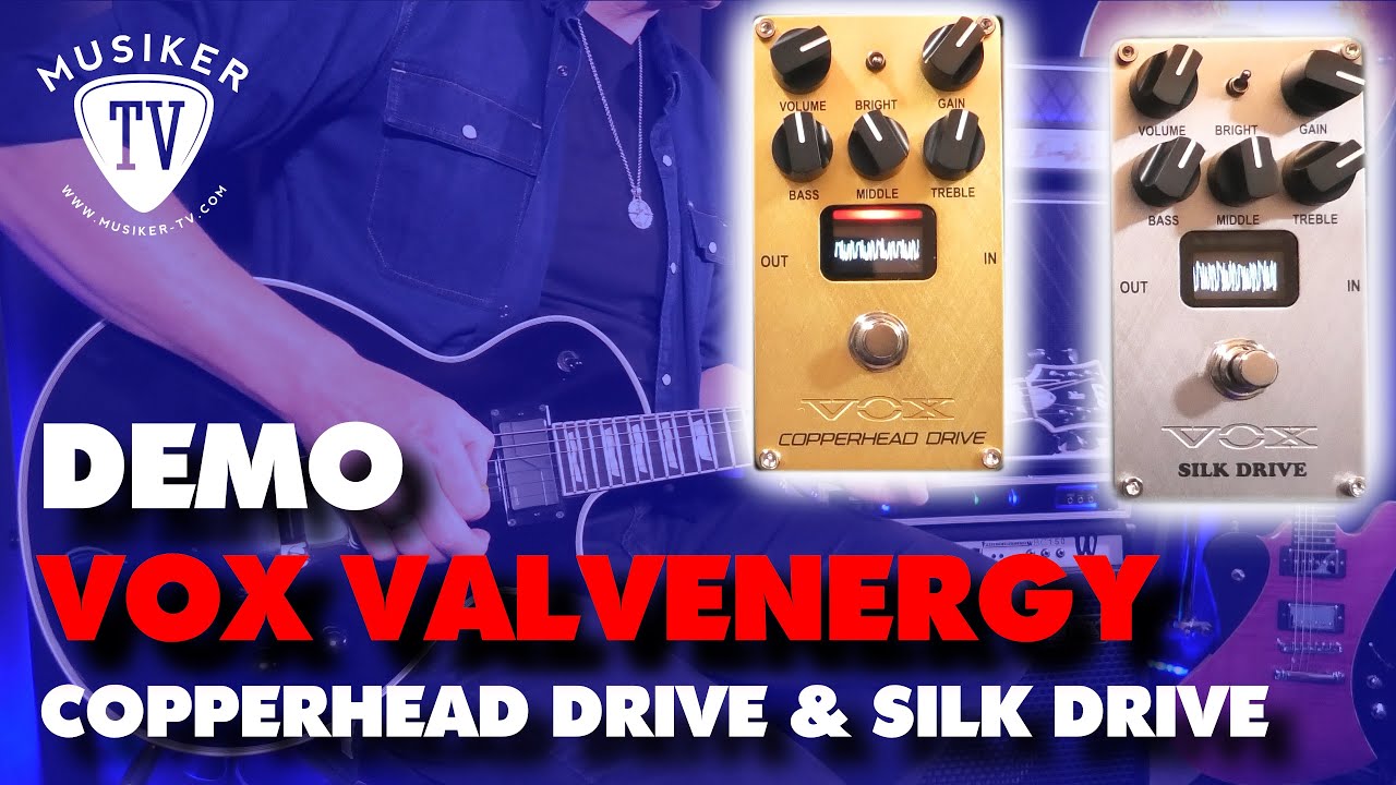 VOX Valvenergy Series Pedals - Demo - YouTube