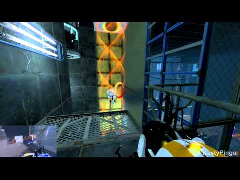 Portal 2 Coop Walkthrough 008a - Excursion Funnels 6 - 9